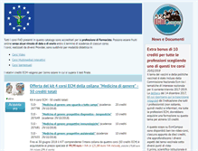 Tablet Screenshot of ecm-farmacisti.info